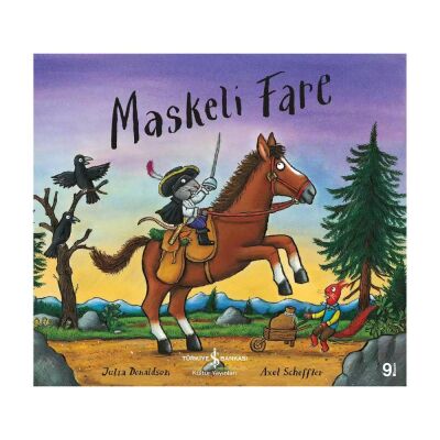 Maskeli Fare Karton Kapak - 1