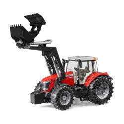 Massey Ferguson 7624 Kepçeli Traktör - Bruder