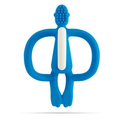 Matchstick Monkey Diş Kaşıma Oyuncağı Mavi Maymun - 2
