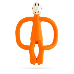 Matchstick Monkey Diş Kaşıma Oyuncağı Turuncu Maymun - Matchstick Monkey