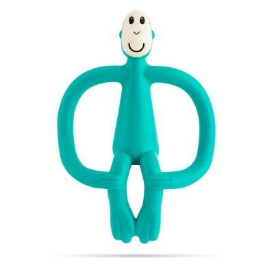 Matchstick Monkey Diş Kaşıma Oyuncağı Yeşil Maymun - 1