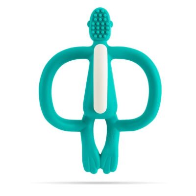 Matchstick Monkey Diş Kaşıma Oyuncağı Yeşil Maymun - 2