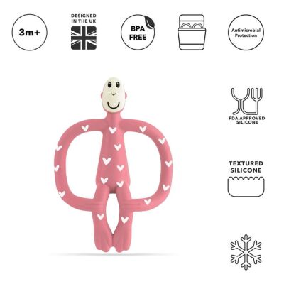 Matchstick Monkey Silikon Diş Kaşıyıcı Monkey Laci Yıldızlı - 4