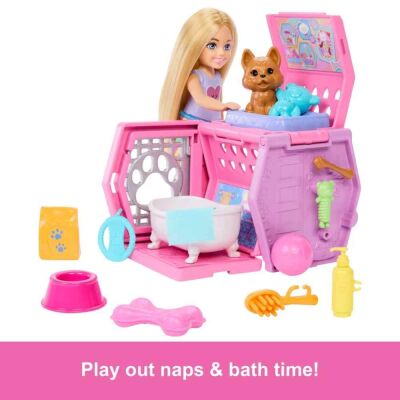 Mattel Barbie Chelsea Köpek Taşıma Çantası JDF89 - 3