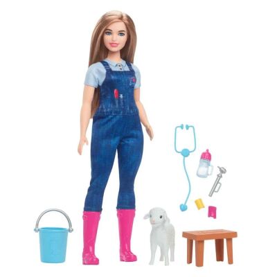 Mattel Barbie Çiftlik Hayvanları Veterineri HRG42 - 1