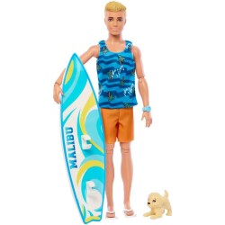 Mattel Barbie Ken Sörf Yapıyor Oyun Seti HPT50 - 3