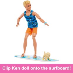 Mattel Barbie Ken Sörf Yapıyor Oyun Seti HPT50 - 2