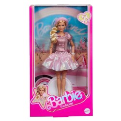 Mattel Barbie Pembe Bereli Barbie Bebek JBJ53 - Mattel
