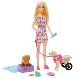 Mattel Barbie ve Engelli Köpeği Oyun Seti HTK37 - 2