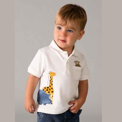 Mayoral Bebek Polo Yaka T-shirt SS2601108 - 2