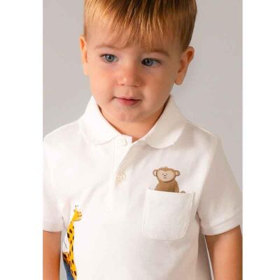 Mayoral Bebek Polo Yaka T-shirt SS2601108 - 3