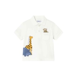 Mayoral Bebek Polo Yaka T-shirt SS2601108 - Mayoral