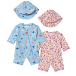 Mayoral Bebek Şapka Tulum Mayo Set SS2601620 - Mayoral