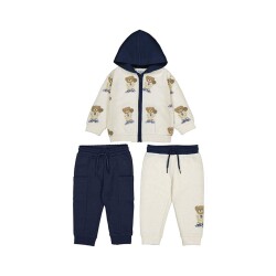 Mayoral Erkek Bebek 3'lü Eşofman Takım AW2502836 Lacivert