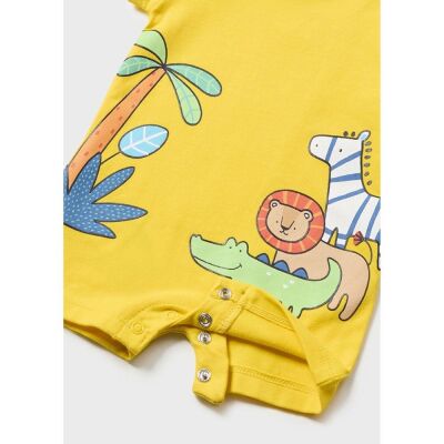 Mayoral Erkek Bebek 3'lü Kısa Paça Tulum Set SS2401795 - 2