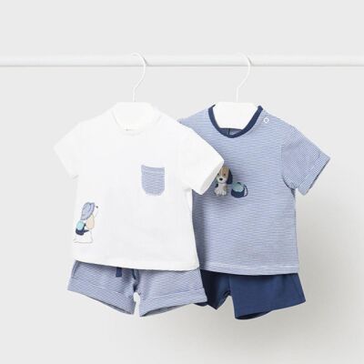 Mayoral Erkek Bebek 4'lü Şort Takım SS2401626 - 1