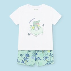 Mayoral Erkek Bebek Mayo T-shirt Set SS2401648 - Mayoral