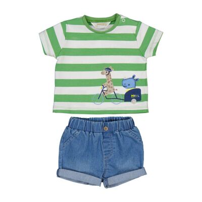 Mayoral Erkek Bebek Şort Takım SS2401209 - 2