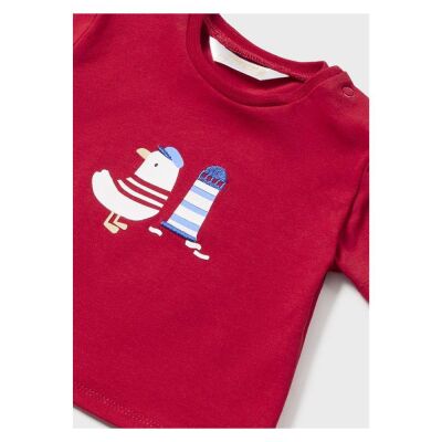 Mayoral Erkek Bebek Şort Takım SS2401209 - 3