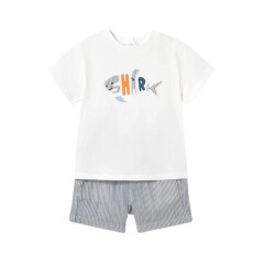 Mayoral Erkek Bebek Şort Takım SS2501253 - 1