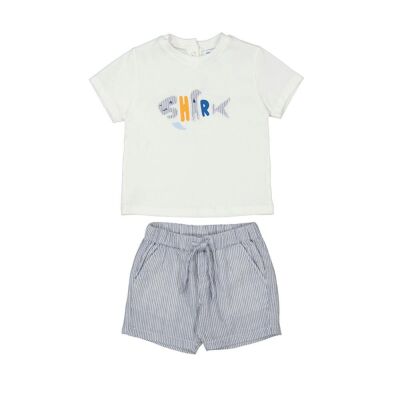 Mayoral Erkek Bebek Şort Takım SS2501253 - 3