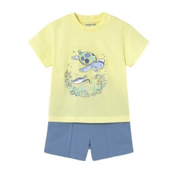 Mayoral Erkek Bebek Şort Takım SS2501654 - Mayoral