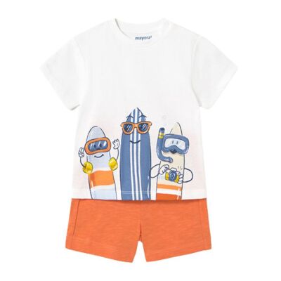 Mayoral Erkek Bebek Şort Takım SS2501656 - 1