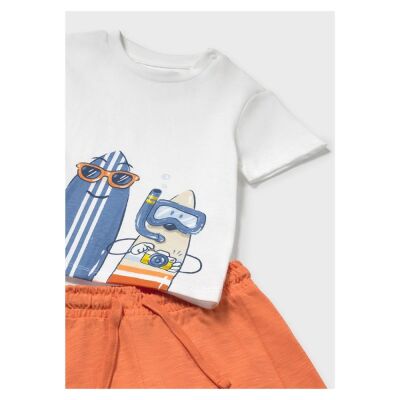 Mayoral Erkek Bebek Şort Takım SS2501656 - 2