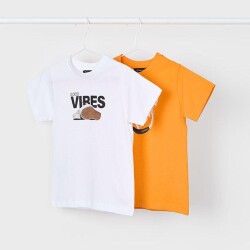 Mayoral Erkek Çocuk 2'li T-shirt Set SS2503040 - Mayoral