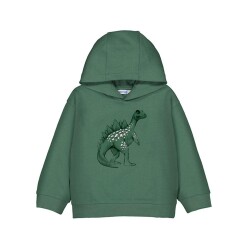 Mayoral Erkek Çocuk Kapişonlu Sweatshirt AW2504407 Yeşil