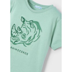 Mayoral Erkek Çocuk Kısa Kollu T-shirt SS2503042 - 4