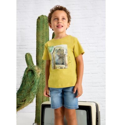 Mayoral Erkek Çocuk Kısa Kollu T-shirt SS2503043 - 2