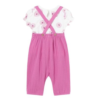 Mayoral Kız Bebek 2'li Tulum Set SS2401608 - 4