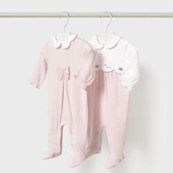 Mayoral Kız Bebek 2'li Uzun Paça Tulum Set SS2501751 - 4