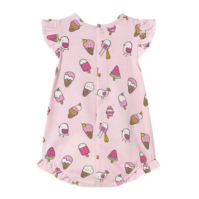 Mayoral Kız Bebek 3'lü Kısa Paça Tulum Set SS2501758 - 3