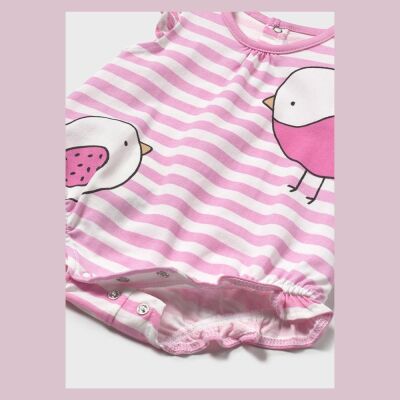 Mayoral Kız Bebek 3'lü Kısa Paça Tulum Set SS2501758 - 4