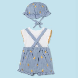 Mayoral Kız Bebek 3'lü Tulum Set SS2401609 - 3