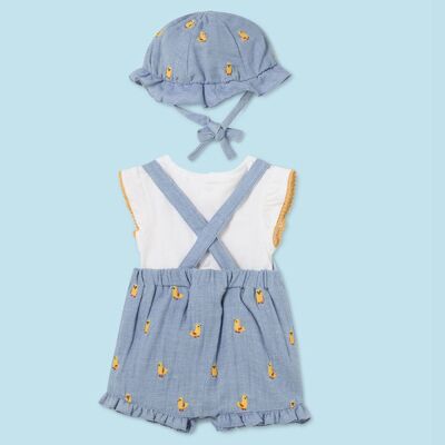 Mayoral Kız Bebek 3'lü Tulum Set SS2401609 - 3