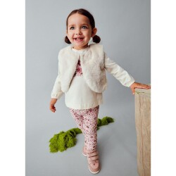 Mayoral Kız Bebek 3'lü Yelek Tayt Takım AW2502739 - 2