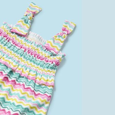 Mayoral Kız Bebek Kısa Paça Tulum SS2401841 - 2