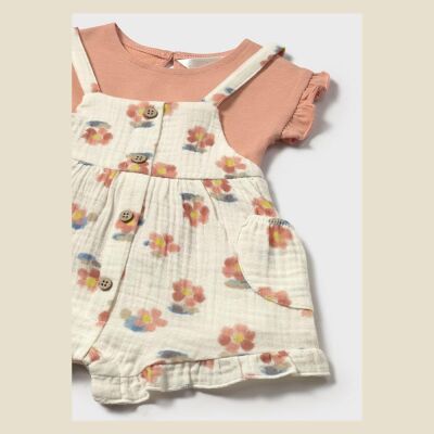 Mayoral Kız Bebek Salopet Takım SS2501662 - 2