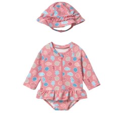 Mayoral Kız Bebek Şapka Tulum Mayo Set SS2601634 - Mayoral