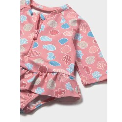 Mayoral Kız Bebek Şapka Tulum Mayo Set SS2601634 - 2