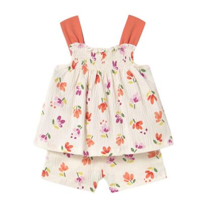 Mayoral Kız Bebek Şort Takım SS2501230 - 1