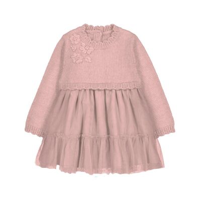 Mayoral Kız Bebek Triko Elbise AW2502905 - 1