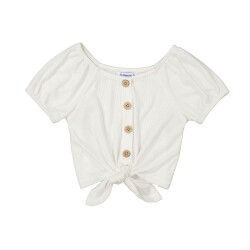 Mayoral Kız Çocuk Bağlamalı T-shirt SS2403086 - Mayoral