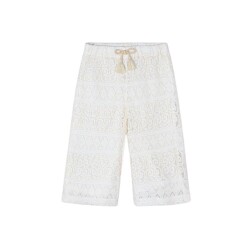 Mayoral Kız Çocuk Dantelli Pantolon SS2403529 - 1