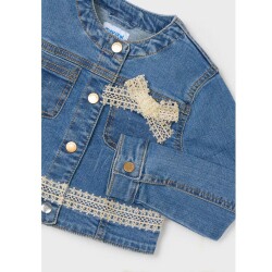 Mayoral Kız Çocuk Denim Ceket SS2503406 - 2