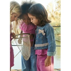 Mayoral Kız Çocuk Denim Ceket SS2503406 - 3