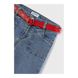 Mayoral Kız Çocuk Denim Pantolon SS2403534 - 3